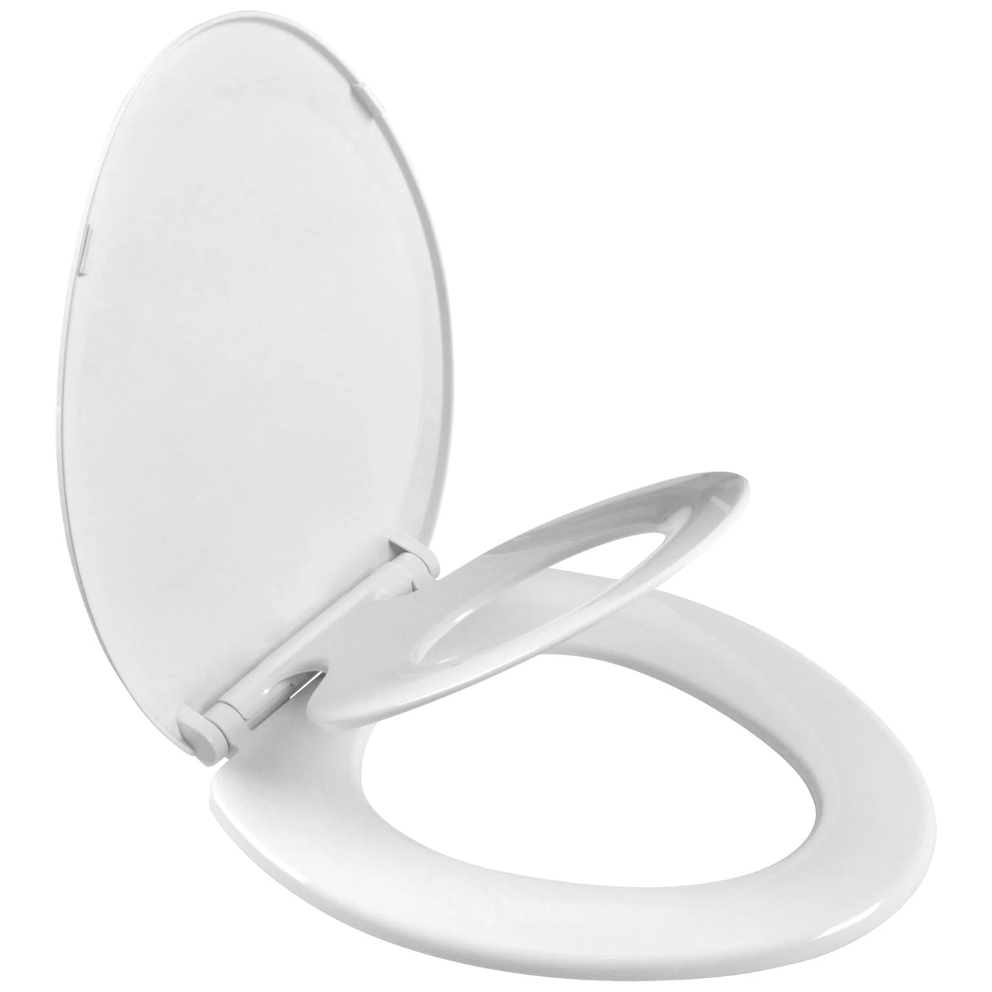 Classic One-Piece Toilet with Soft-Close Seat – High-Efficiency Dual Flush, Comfortable Standard Height