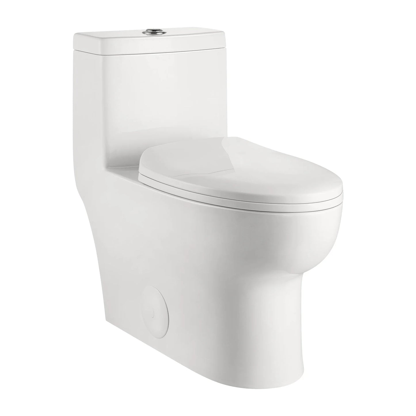Modern Comfort One-Piece Toilet with Soft-Close Seat – Dual Flush, Ergonomic Design