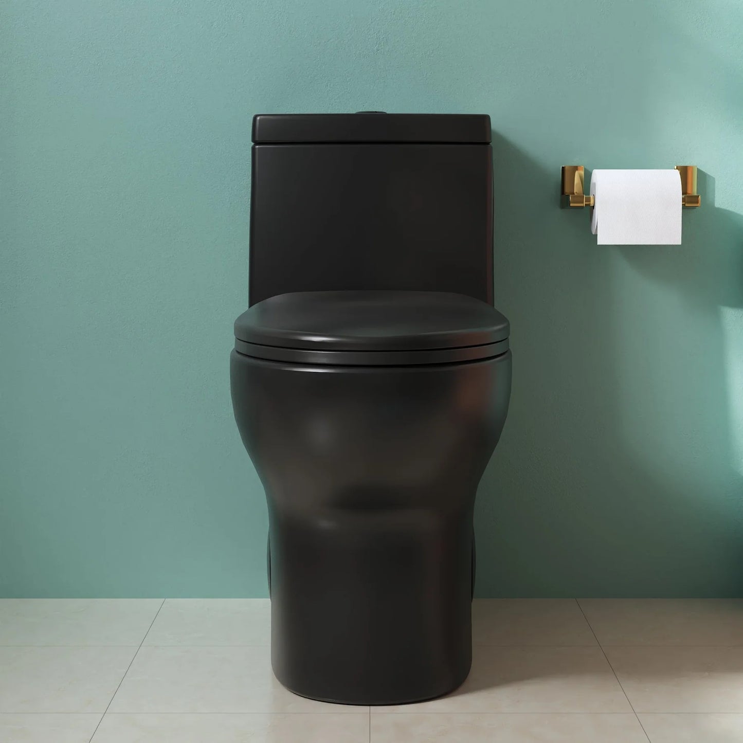 Modern Comfort One-Piece Toilet with Soft-Close Seat – Dual Flush, Ergonomic Design