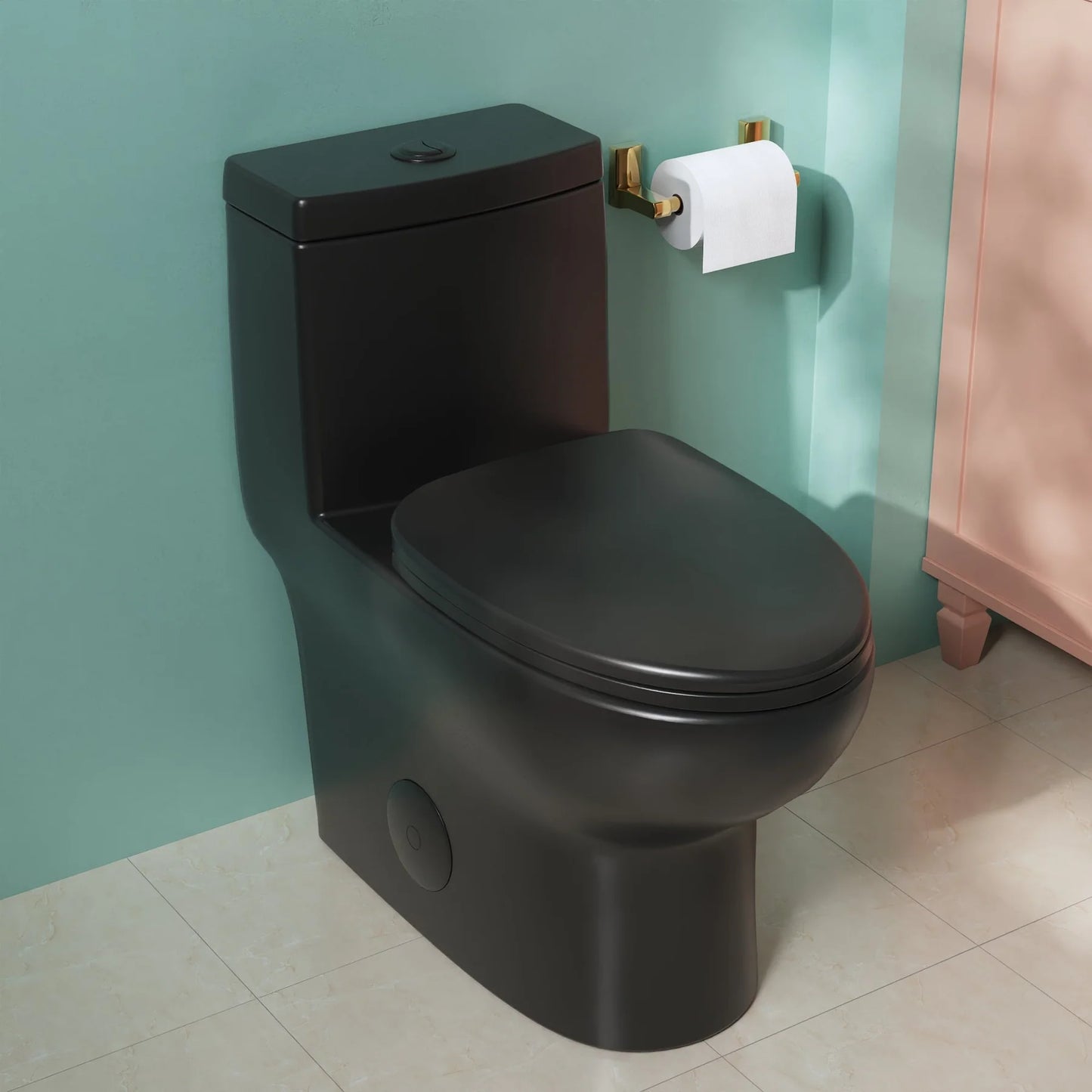 Modern Comfort One-Piece Toilet with Soft-Close Seat – Dual Flush, Ergonomic Design