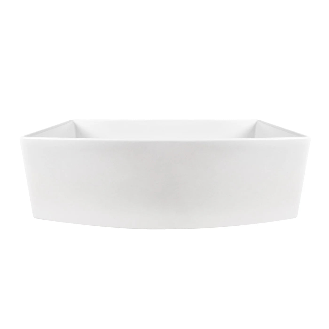 Farmhouse Apron Front Kitchen Sink – Deep Single Bowl White Ceramic Sink