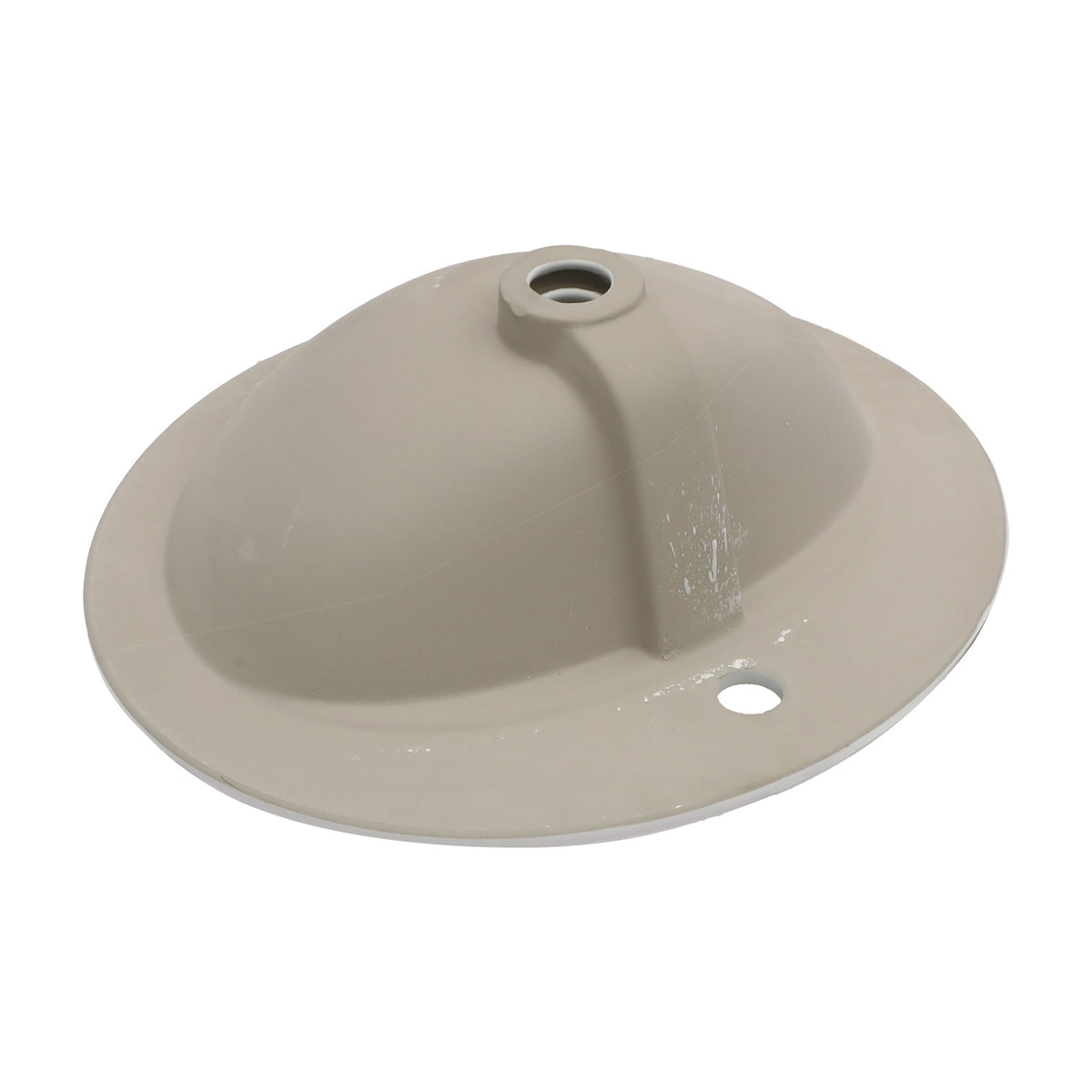 21.8 Inch Drop In Bathroom Sink White Porcelain 21.8x19.5inch Ceramic Vitreous Above Counter Vanity Lavatory Sink