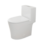 0.8/1.28 GPF Siphonic Dual‑Flush One‑Piece Toilet, 17" ADA Comfort Height, Top‑Button, 12" Rough‑In, Soft‑Closing Seat & Lid, 1000‑Gram MaP Score, Gloss White GW‑008 Gloss White SKU W3192P479218 product image 12