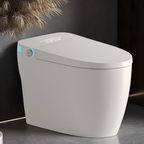 Tankless Smart Toilet With Bidet Built In, One-piece Bidet Toilet Seat, Auto Flush, Auto Open/Close,Heated Seat, Warm Water and Dry, Adjustable Temp,Remote Control Side Know White SKU W3598P339250 product image 17