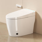 Unique Smart Toile, One Piece Toilet with Bidet Built In,Intelligent Toilet Auto Open/Close Seat. Bidet toilet with Dryer and Warm Water.WHITE White SKU W3133P476384 product image 2