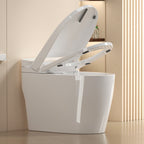 Unique Smart Toile, One Piece Toilet with Bidet Built In,Intelligent Toilet Auto Open/Close Seat. Bidet toilet with Dryer and Warm Water.WHITE White SKU W3133P476384 product image 4