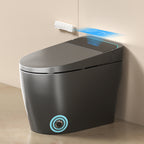 Unique Smart Toile, One Piece Toilet with Bidet Built In,Intelligent Toilet Auto Open/Close Seat. Bidet toilet with Dryer and Warm Water.Gray Gray SKU W3133P476382 product image 4