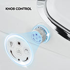 Luxury Smart Toilet with Dryer and warm water, Elongated Bidet Toilet with Heated Seat, with Remote Control, LED Night Light, Power Outage Flushing, Soft Close Cover,Whit White SKU WF314235AAA product image 6