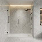 60" x 36" Rectangular Shower Base Pan, White Acrylic Single-Threshold Shower Tray with Right Drain, Non-Slip Surface Glossy White SKU T6632P588115 product image 3