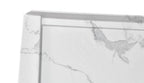 60" x 36" in Shower Base,resin and fiberglass,Center Drain Single-Threshold Shower Pan,JazzWhite Vein White+ Charcoal SKU T6587P581326 product image 7