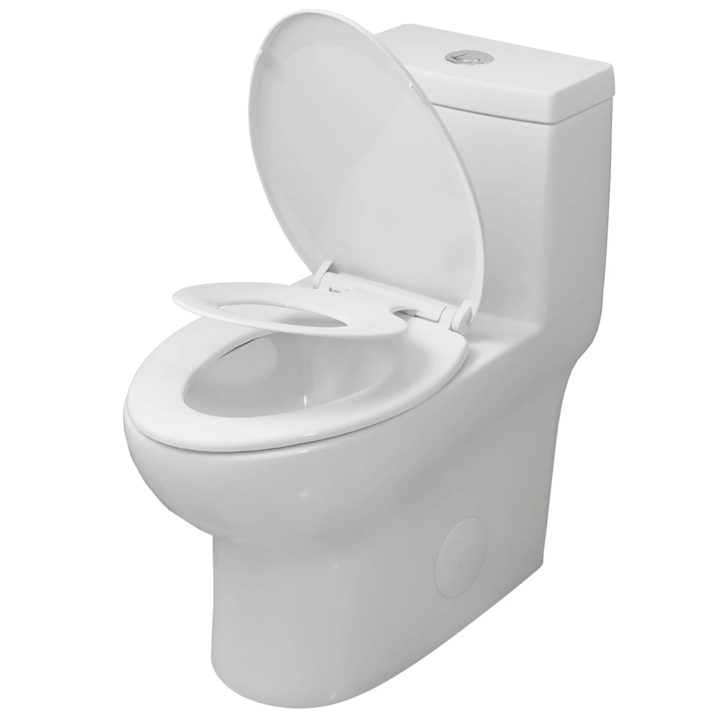 Modern Comfort One-Piece Toilet with Soft-Close Seat – Dual Flush, Ergonomic Design