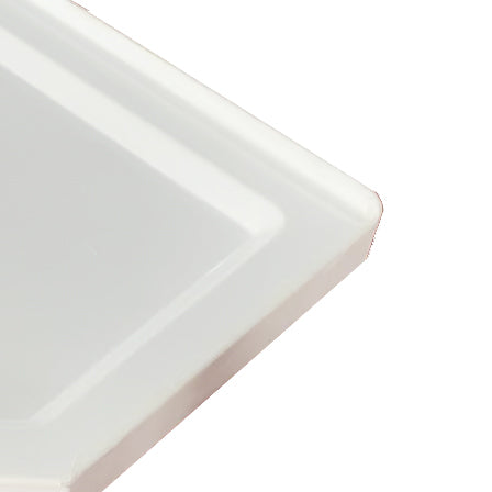 Goodyo 36 in. D x 36 in. W x 3.4 in. H Corner Drain Neo-Angle Shower Base in White White SKU D163111784 product image 5